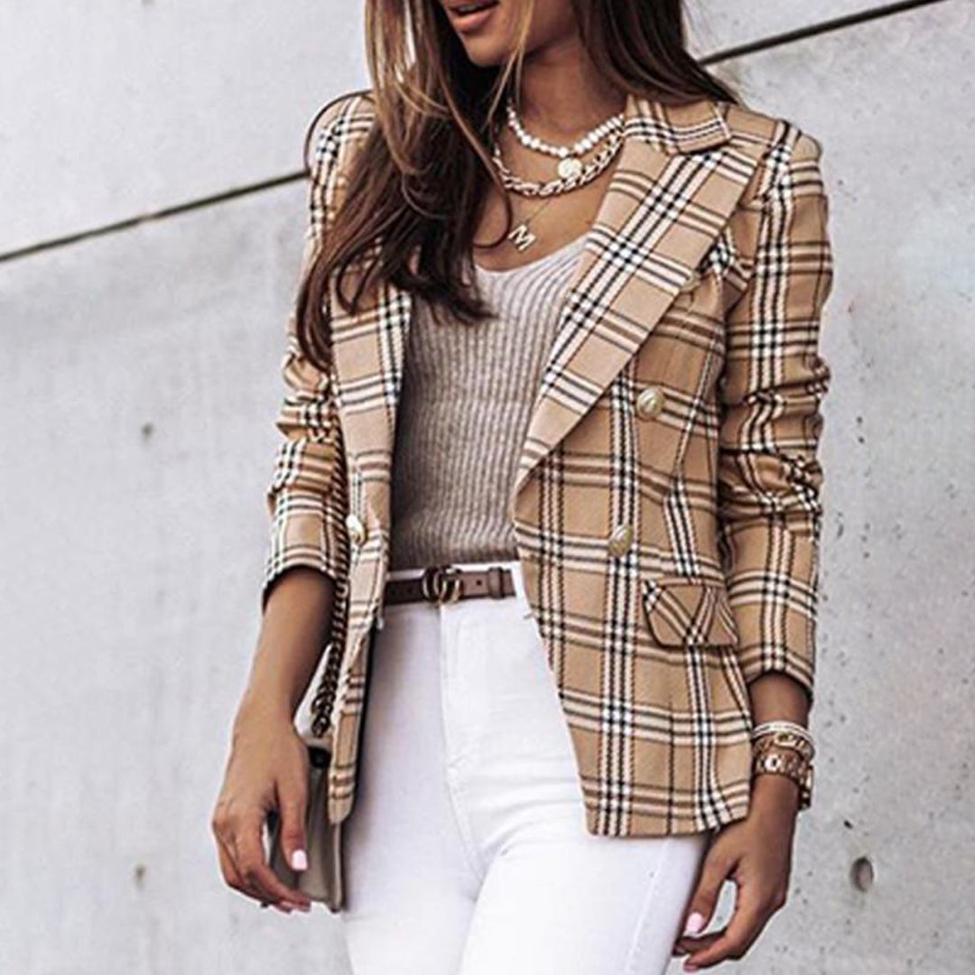 Chique Blazer met patronen I Ivona - Vanista