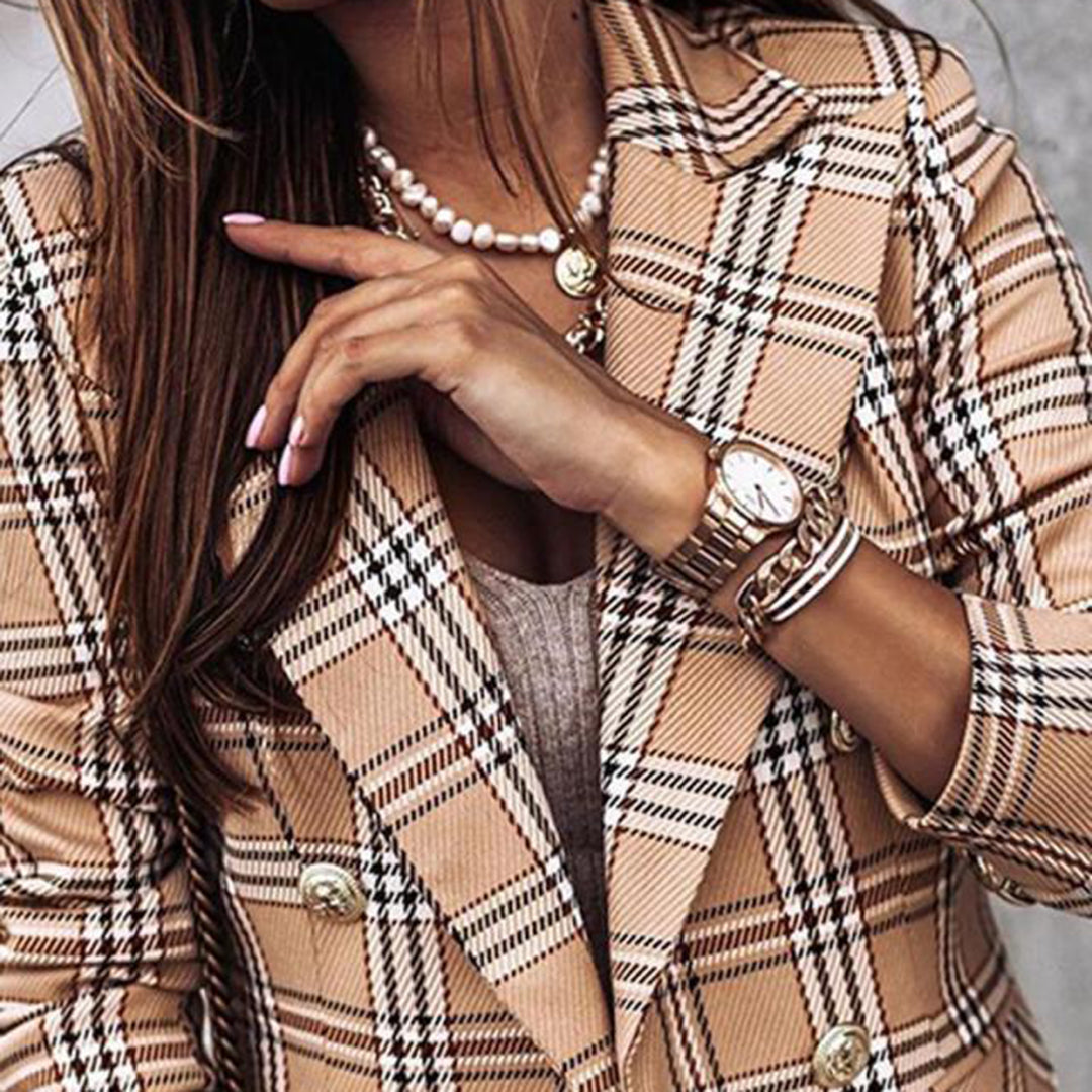 Chique Blazer met patronen I Ivona - Vanista