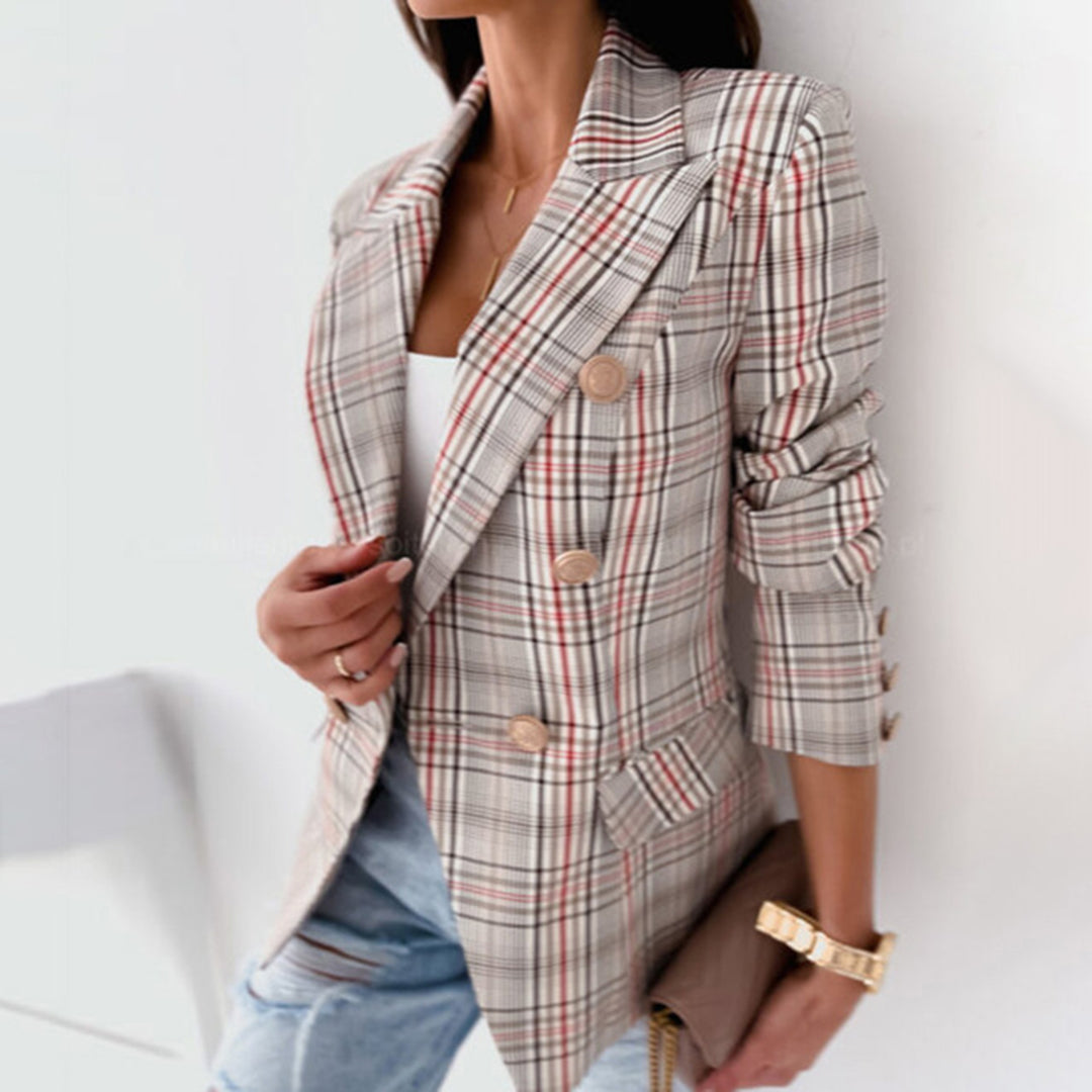 Chique Blazer met patronen I Ivona - Vanista