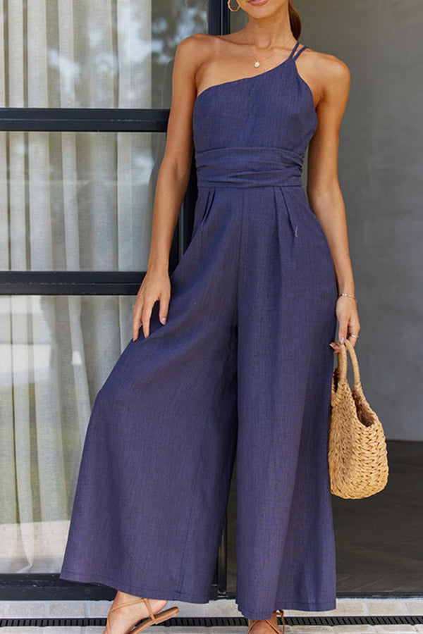 Melanie - Stijlvol en Comform Jumpsuit Shoulder-Off