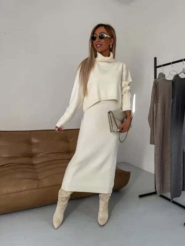 Luxe en Comfortabele gebreide set I OLA - Vanista