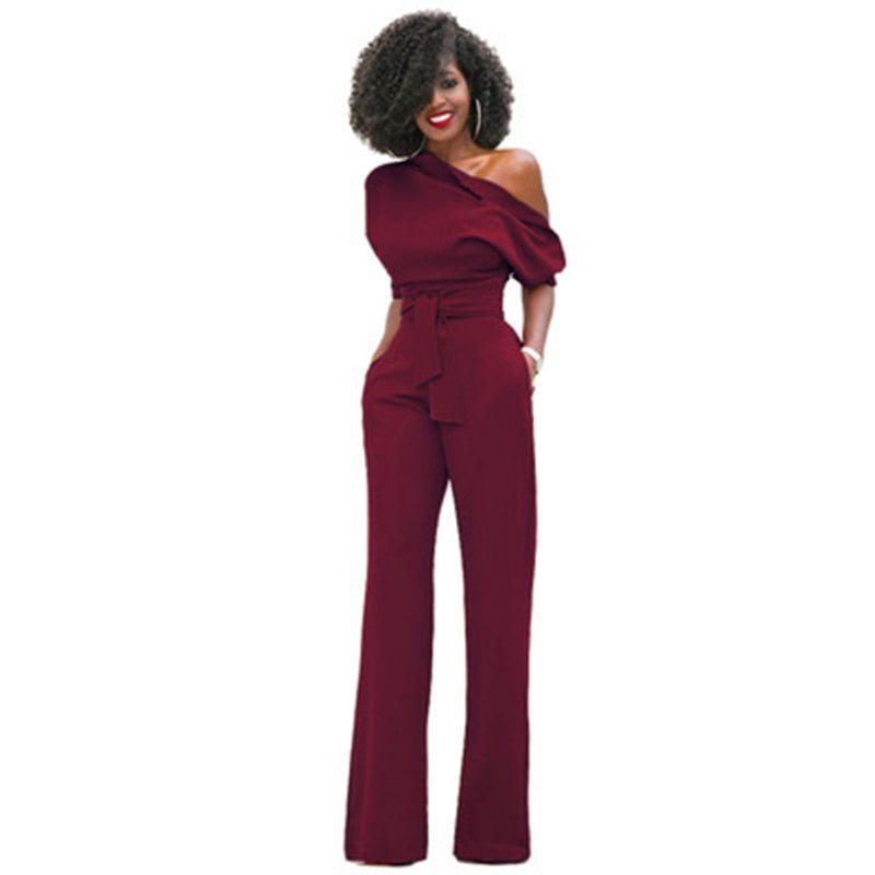 Zalania - Elegante Jumpsuit met blote schouder