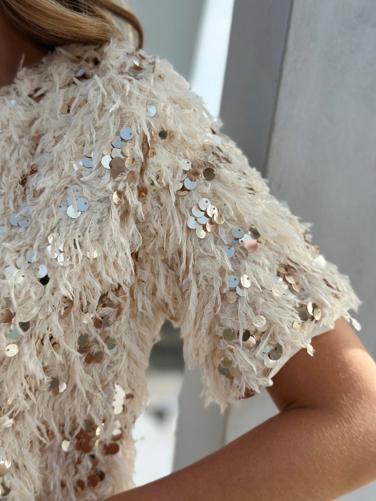 Alexia | Ellegante Glitter Blouse