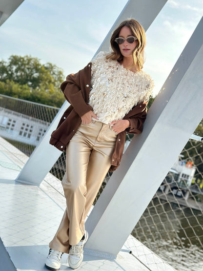 Alexia | Ellegante Glitter Blouse