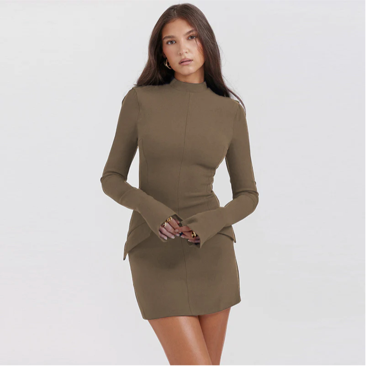 Ameli™ |Zwarte jurk