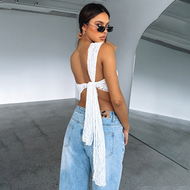 Anie | Zomerse Assymetrische Schouder Top