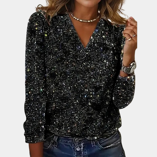 Annie | Chique glitter blouse