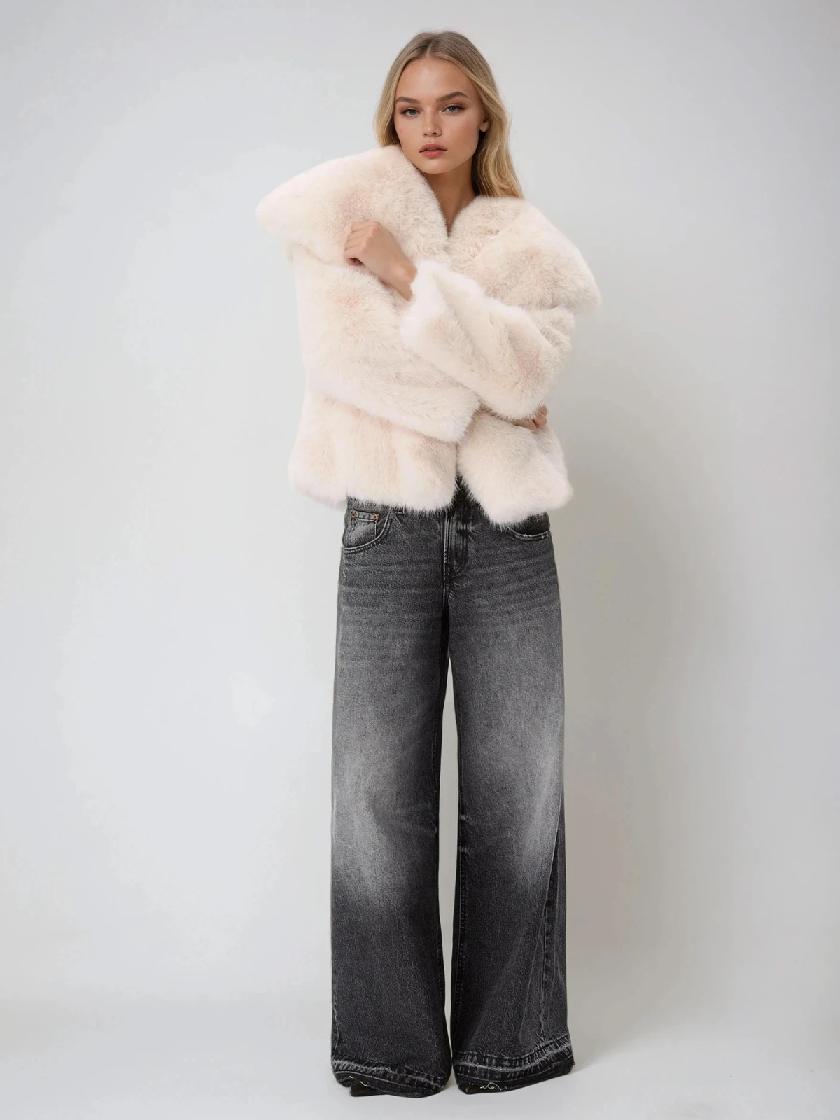 Luxe Winter Bontjas I Lina - Vanista