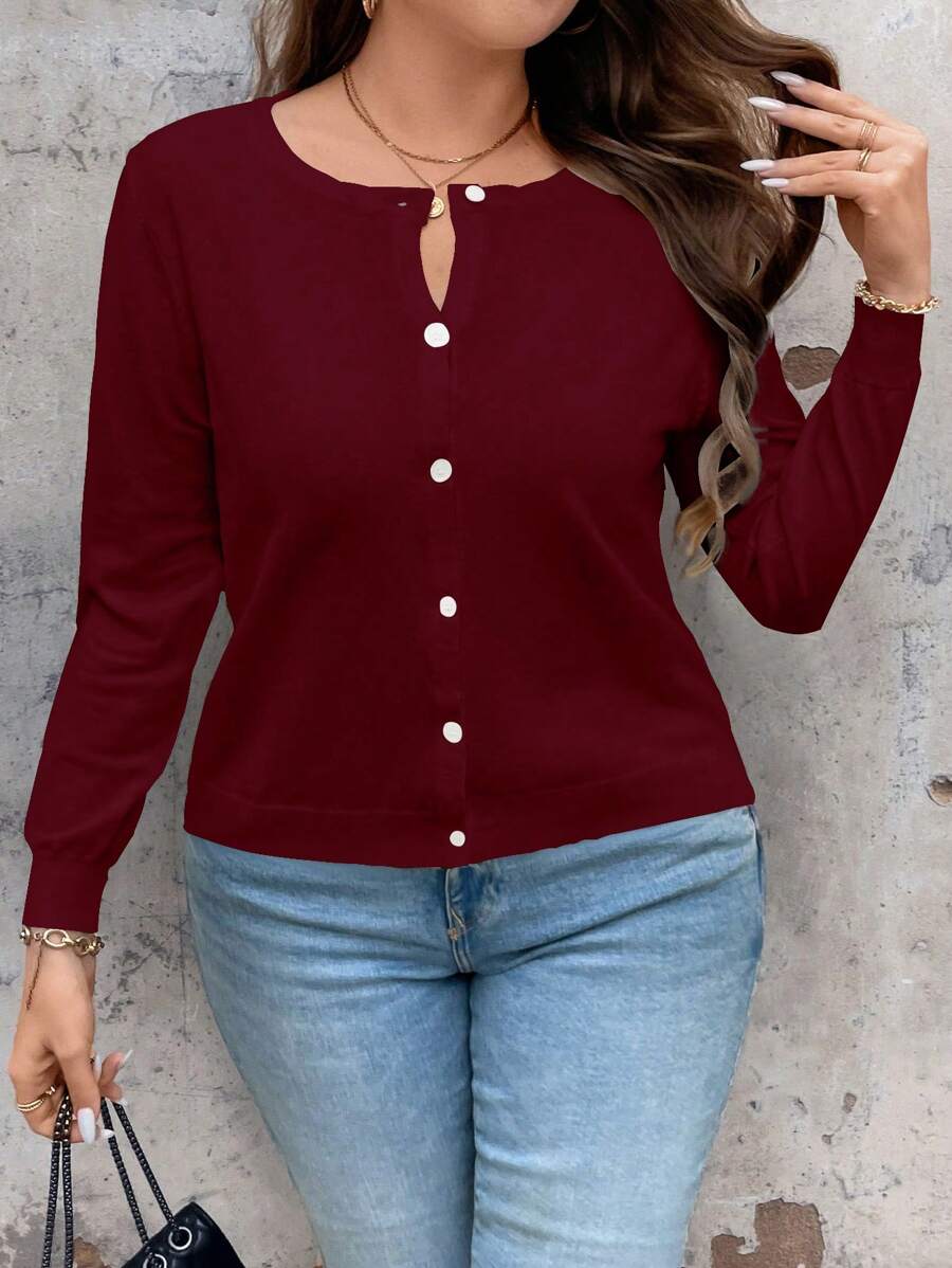 Elegante Cardigan met knopen I Anne Marie - Vanista