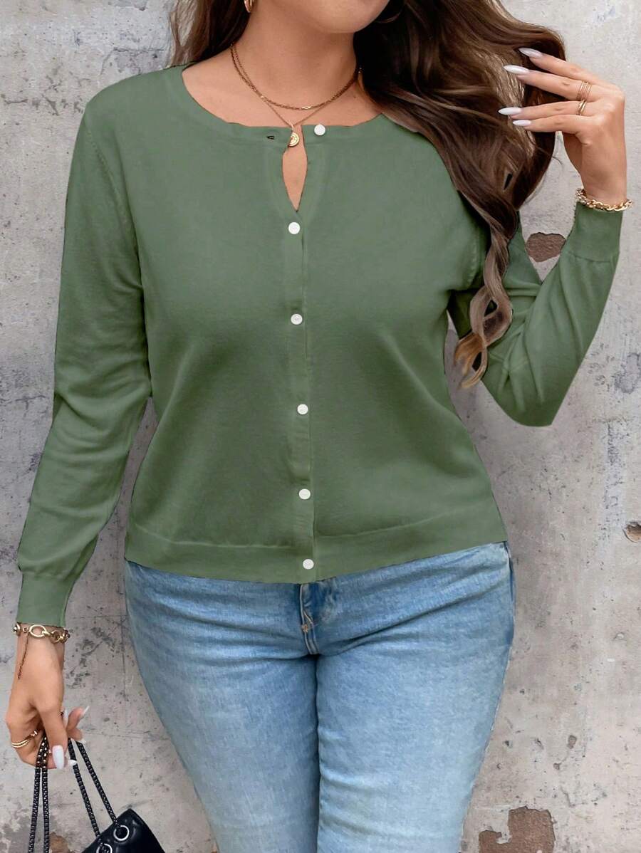Elegante Cardigan met knopen I Anne Marie - Vanista