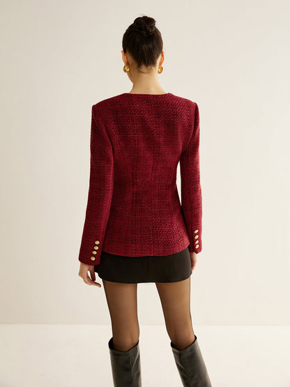 Chic Blazer — warm, regular fit met zakken | Vanista - Vanista