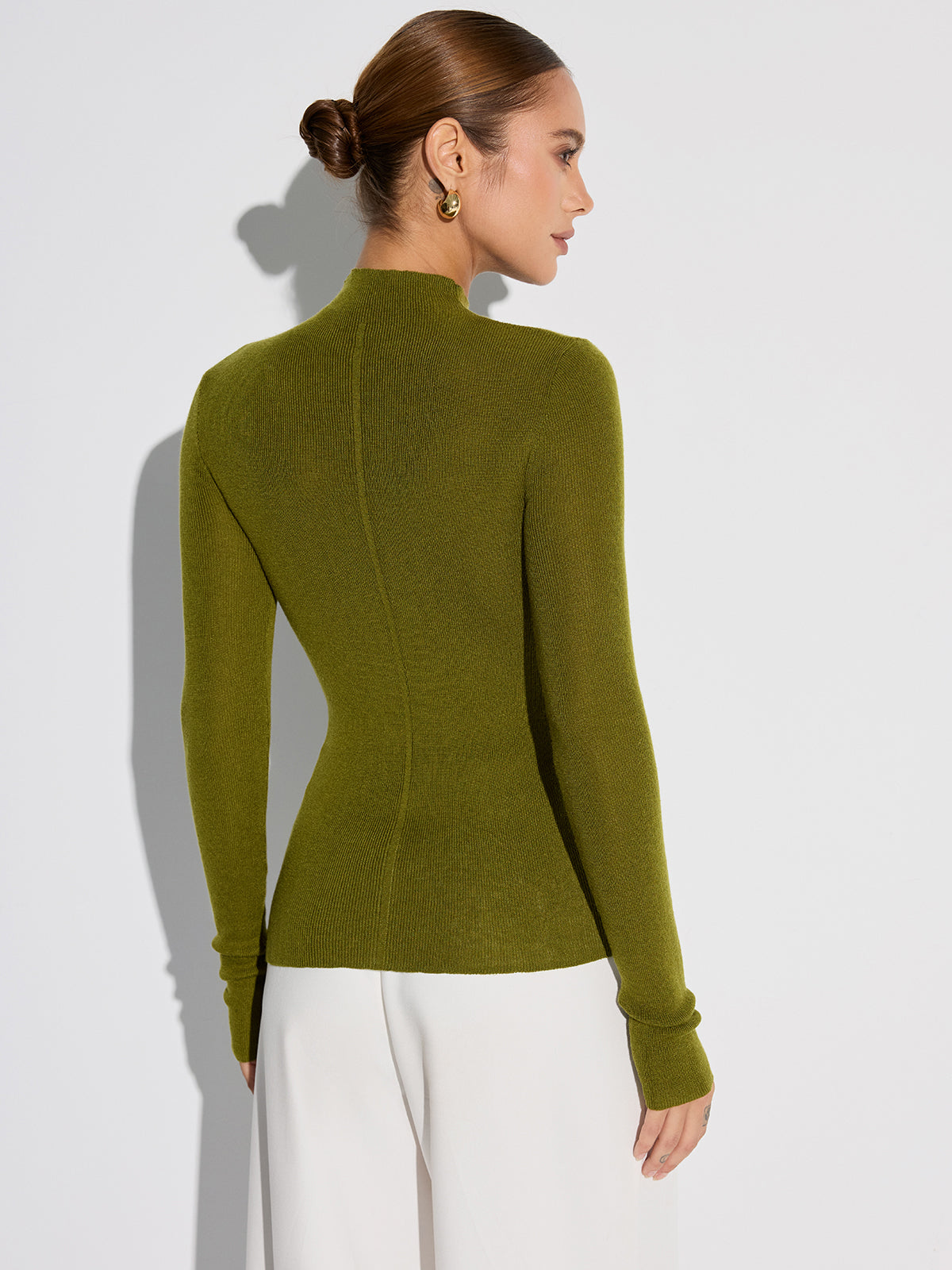 Slim fit top — hoge stretch | Vanista - Vanista