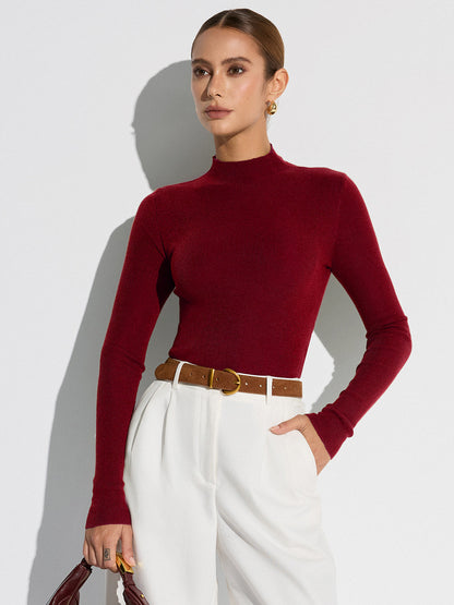 Slim fit top — hoge stretch | Vanista - Vanista