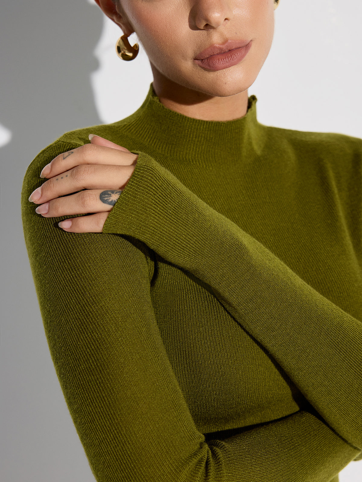 Slim fit top — hoge stretch | Vanista - Vanista