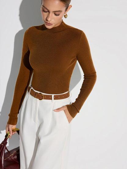 Slim fit top — hoge stretch | Vanista - Vanista