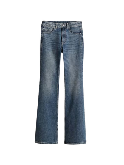 Jeans met middelhoge taille I Ines - Vanista