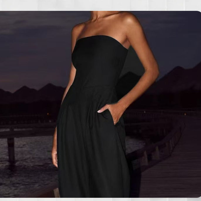 Jumpsuit met zakken I Jessica - Vanista