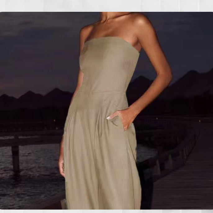 Jumpsuit met zakken I Jessica - Vanista