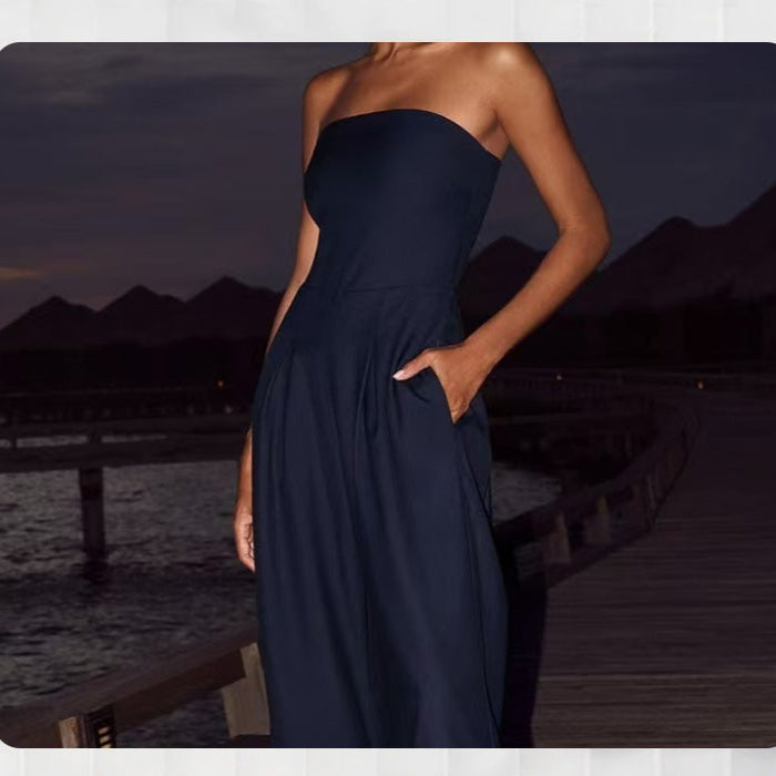 Jumpsuit met zakken I Jessica - Vanista