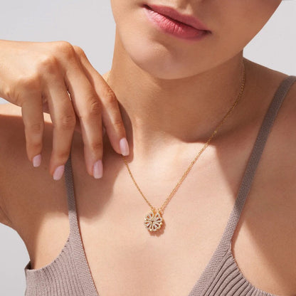 Hart en Klavertje Ketting - Boost je liefde en geluk