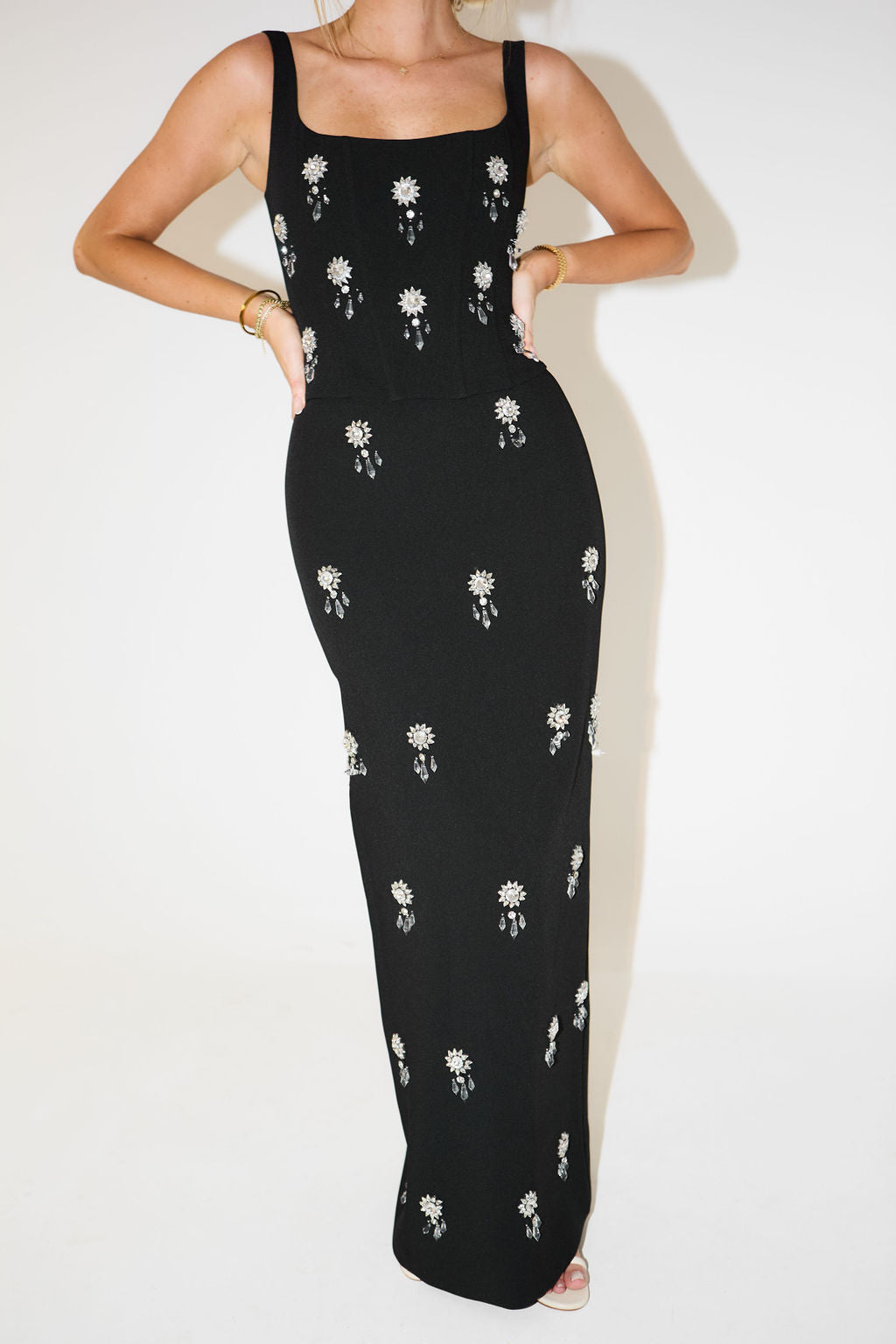 Kris | Iconische kristallen Maxi Jurk