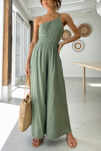 Melanie - Stijlvol en Comform Jumpsuit Shoulder-Off