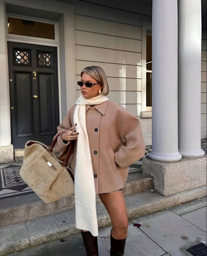 Nona | Chique wollen jas