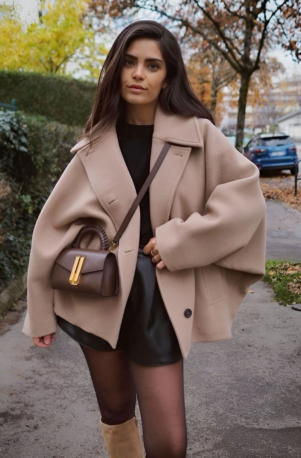 Nona | Chique wollen jas