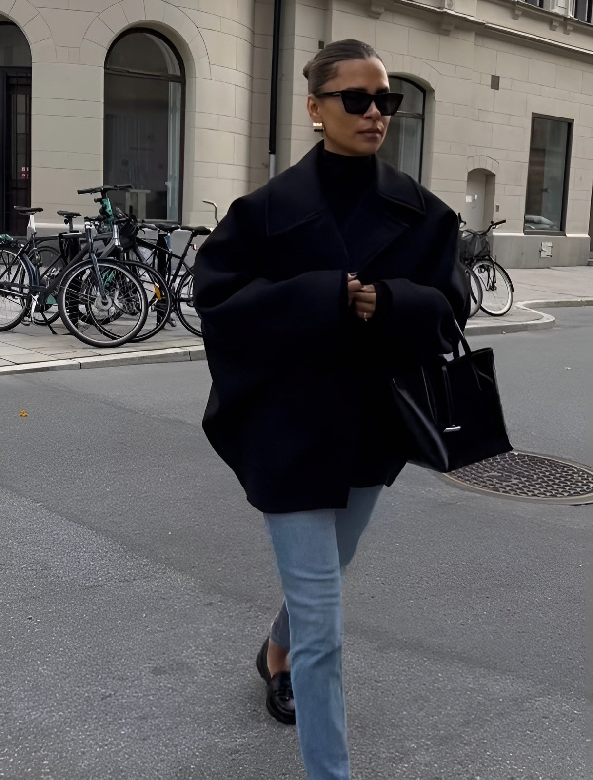 Nona | Chique wollen jas