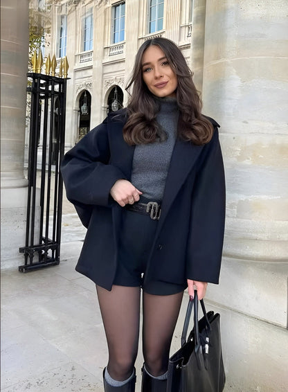 Nona | Chique wollen jas