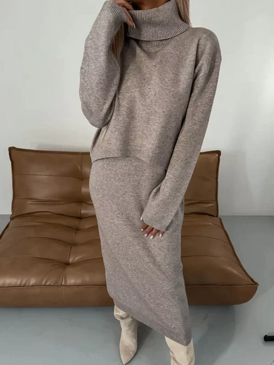OLA | Luxe en Comfortabele gebreide set
