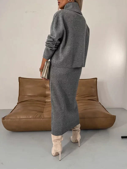 OLA | Luxe en Comfortabele gebreide set