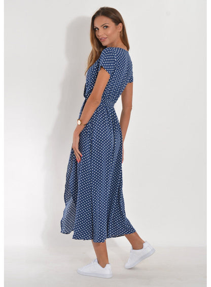 Pheline | Zomerdroom- Kleurrijke Elegante Jurk