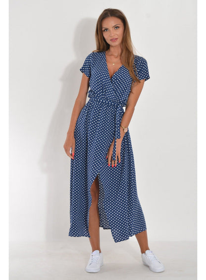Pheline | Zomerdroom- Kleurrijke Elegante Jurk