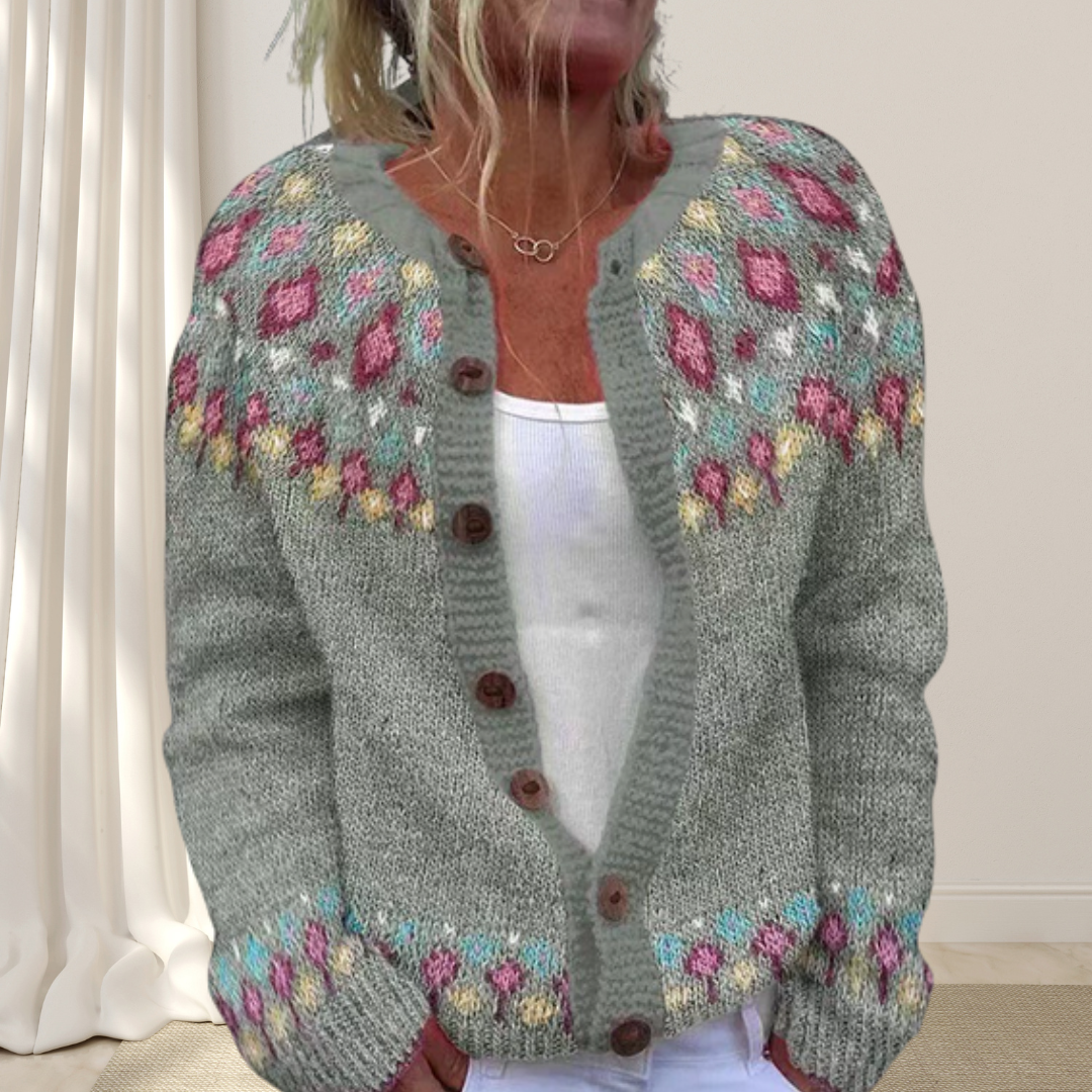 Gebreid Elegante Vest I Eline - Vanista