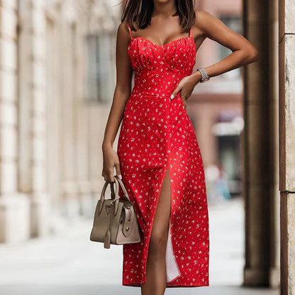 Verona | Trendy Midi-Jurk met split