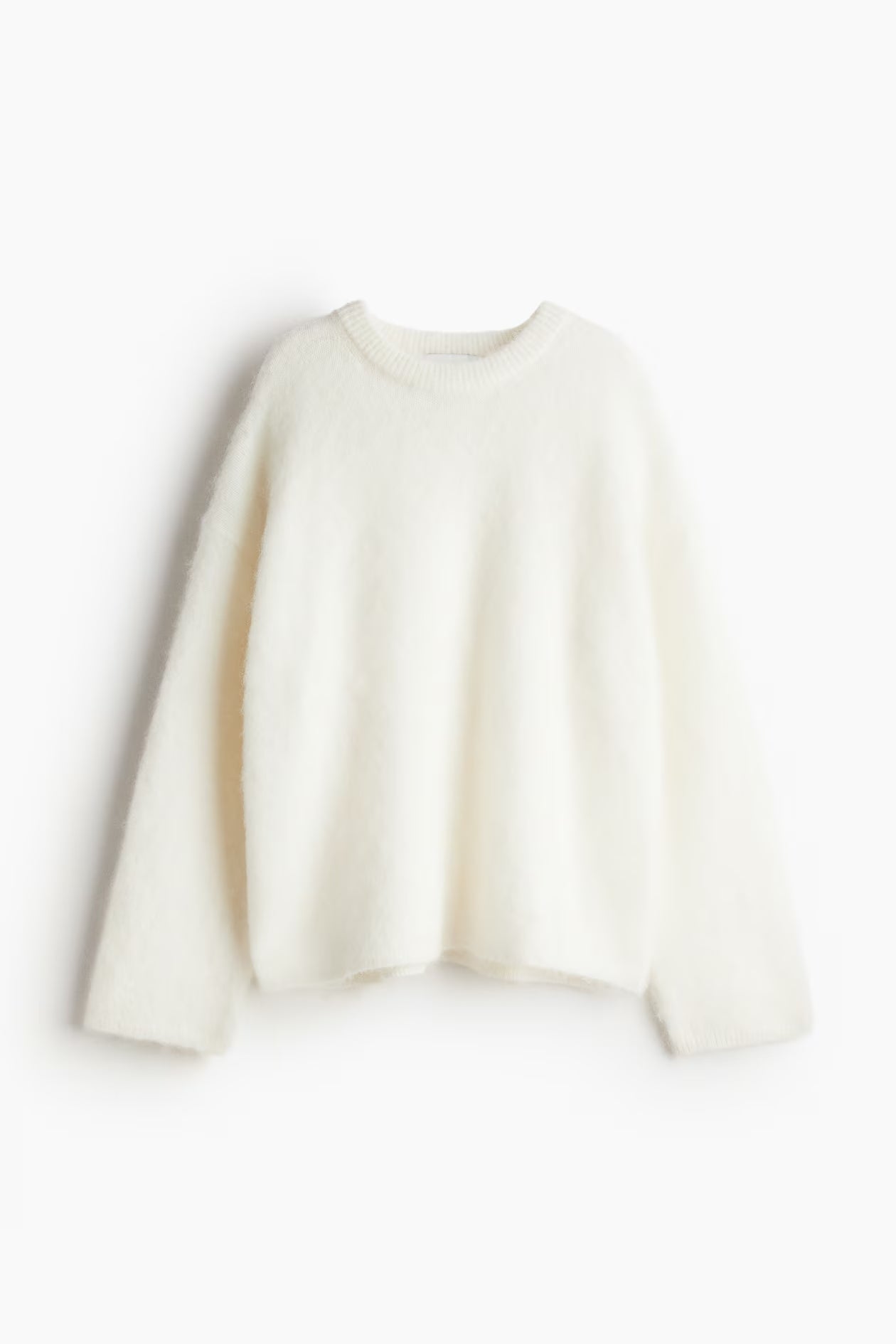 Oversized crewneck sweater — zacht & minimal | Vanista - Vanista