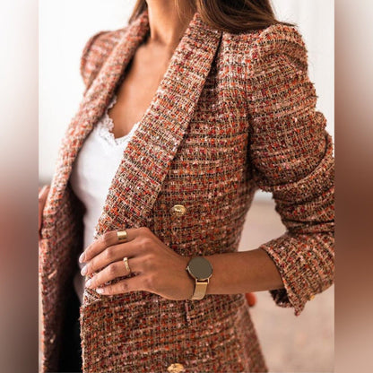 Leona | Stijlvolle lange blazer