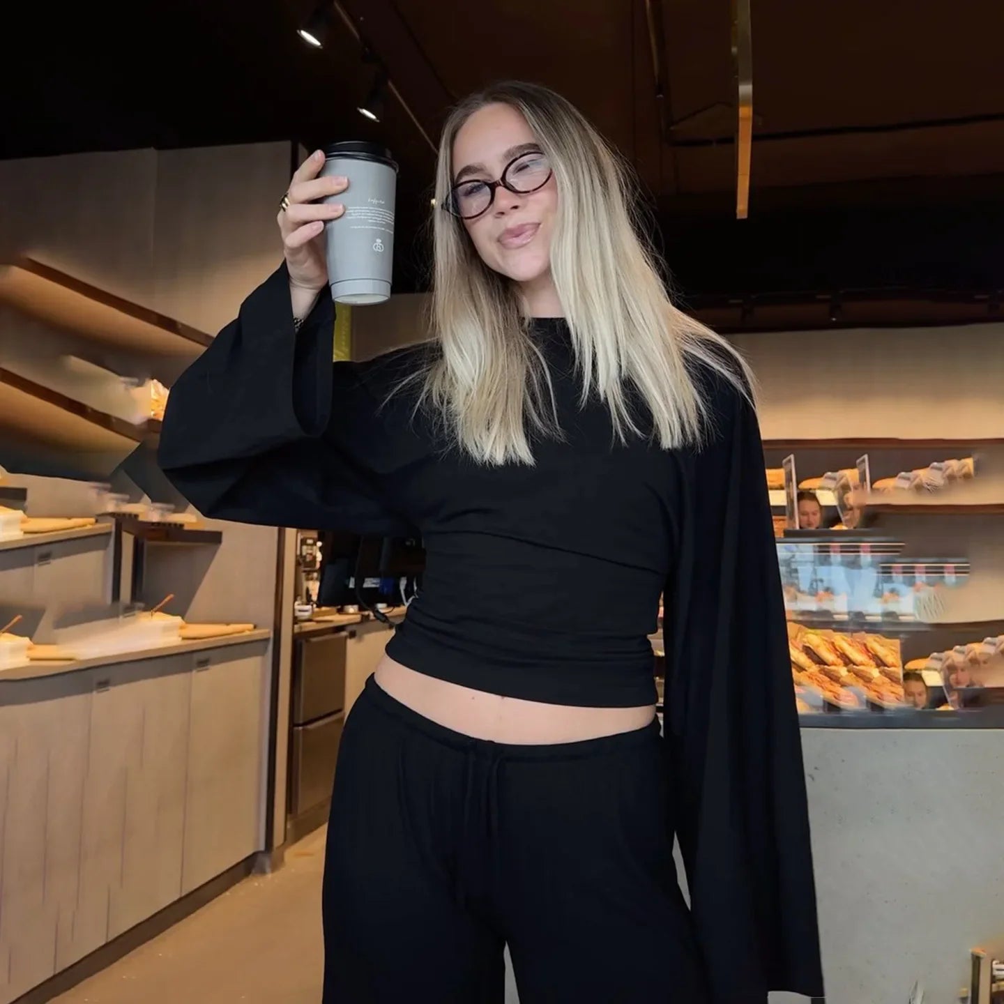 Crop top met ronde hals — modern & comfortabel | Vanista - Vanista