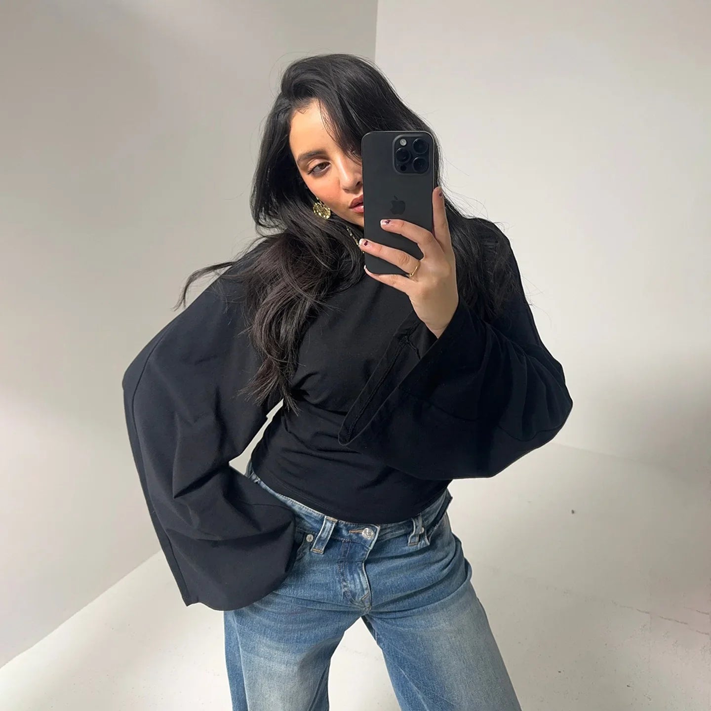 Crop top met ronde hals — modern & comfortabel | Vanista - Vanista