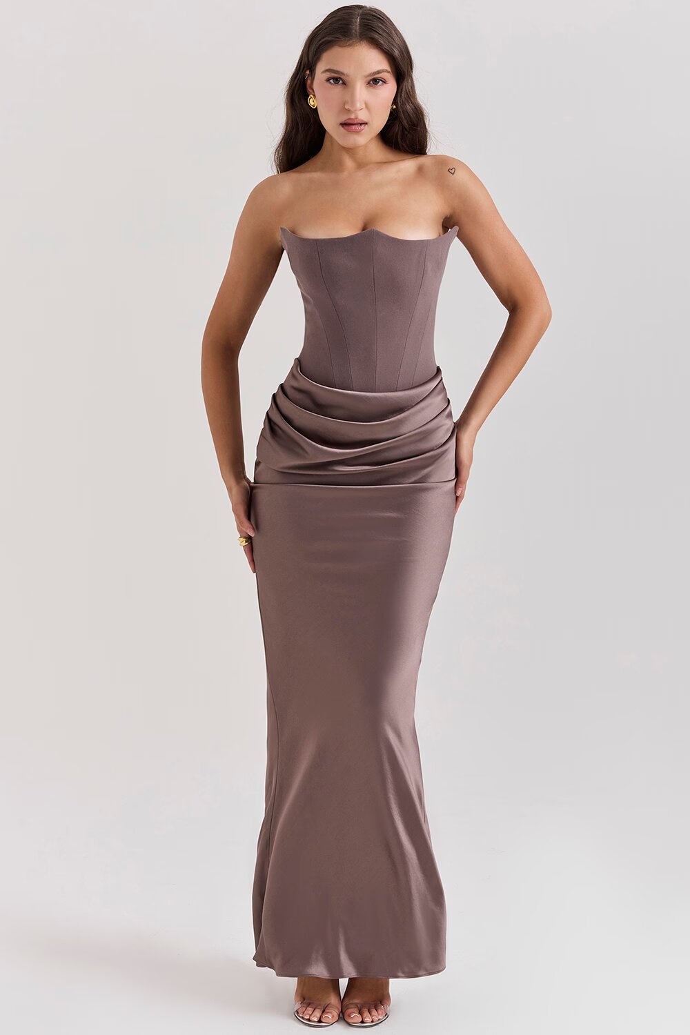 Elegante jurk I Verschillende kleuren - Vanista