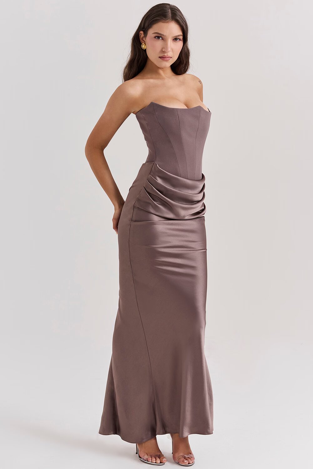 Elegante jurk I Verschillende kleuren - Vanista