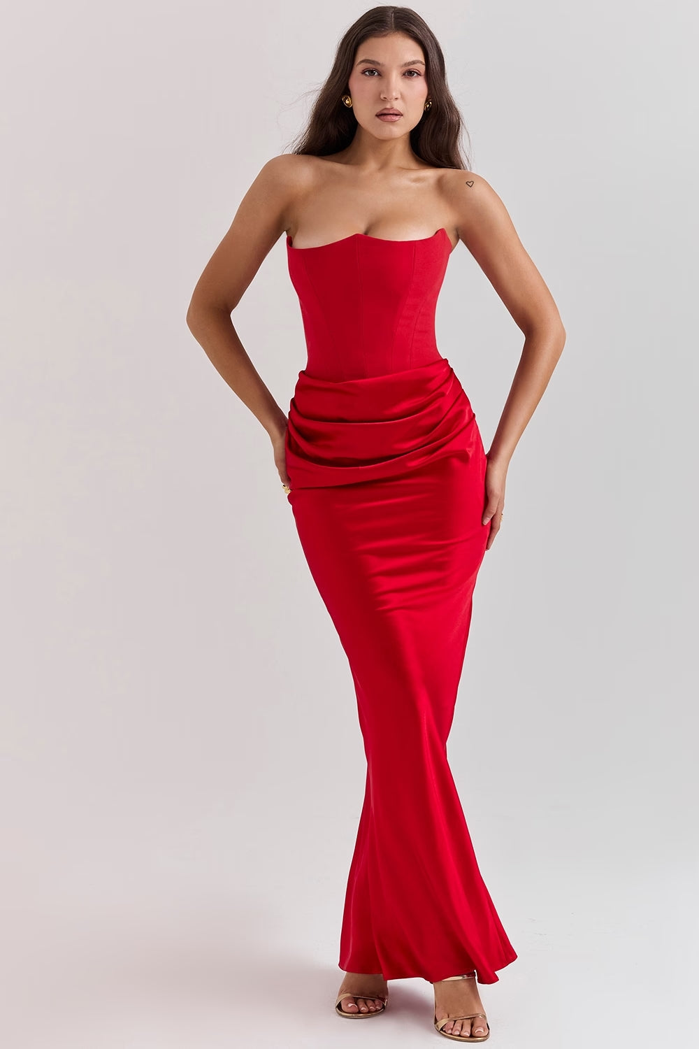 Elegante jurk I Verschillende kleuren - Vanista