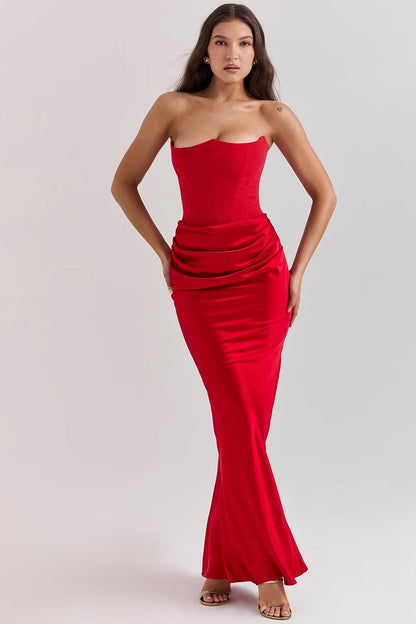 Elegante jurk I Verschillende kleuren - Vanista