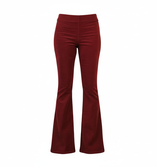 Bordeaux Broek– Vintage Stijl & Comfortabel I Vanista
