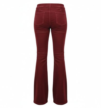 Bordeaux Broek– Vintage Stijl & Comfortabel I Vanista
