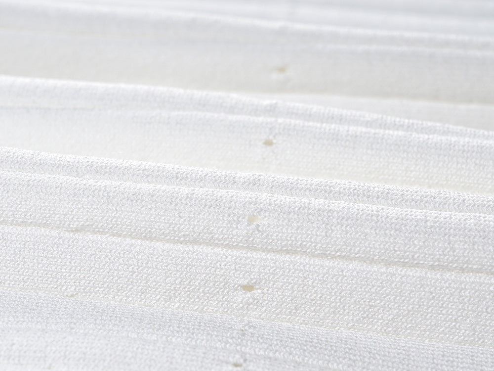 MAVI | Gebreide jurk met denim details