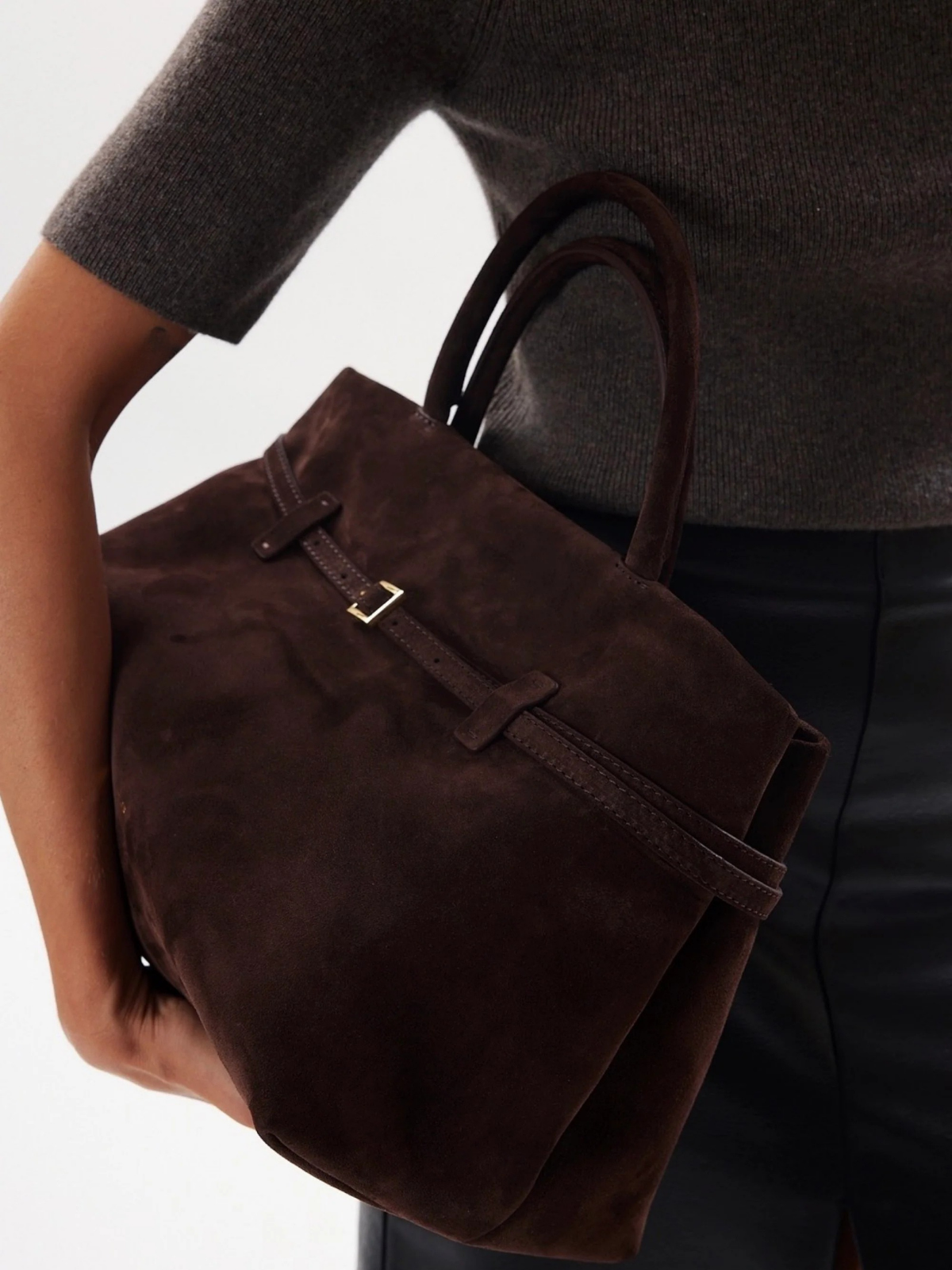 Vintage handtas met gesp — elegant | Vanista - Vanista