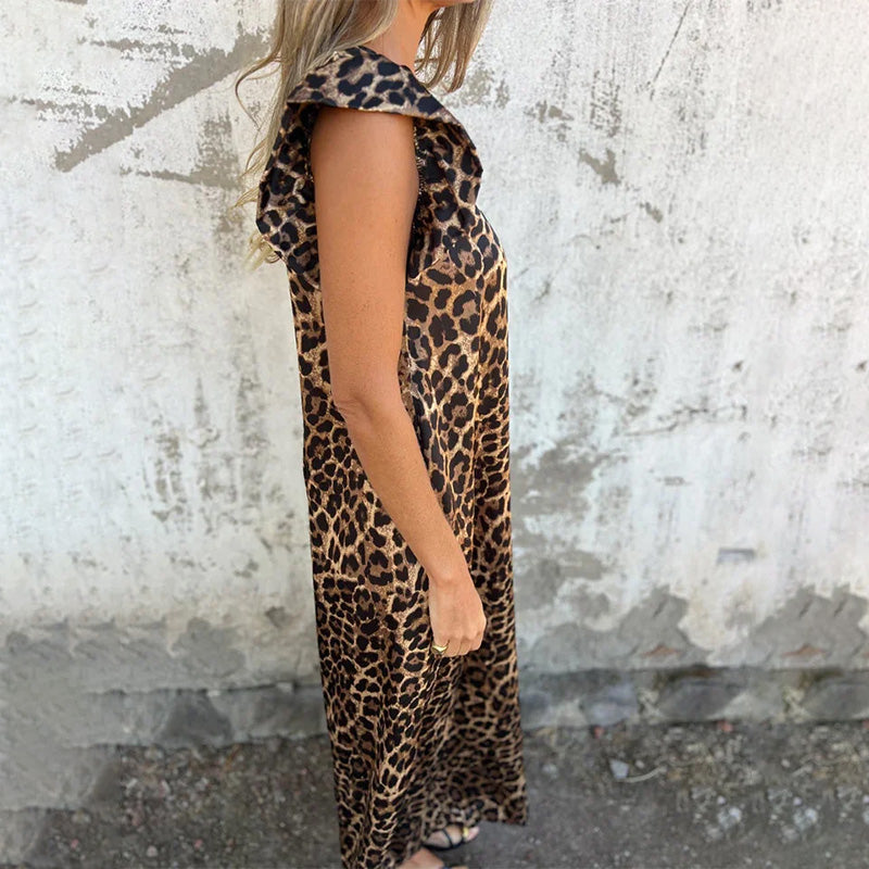 Adembenemend V-hals jumpsuit