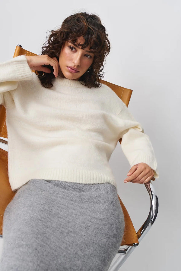  verfijnde, oversized pullover van Vanista